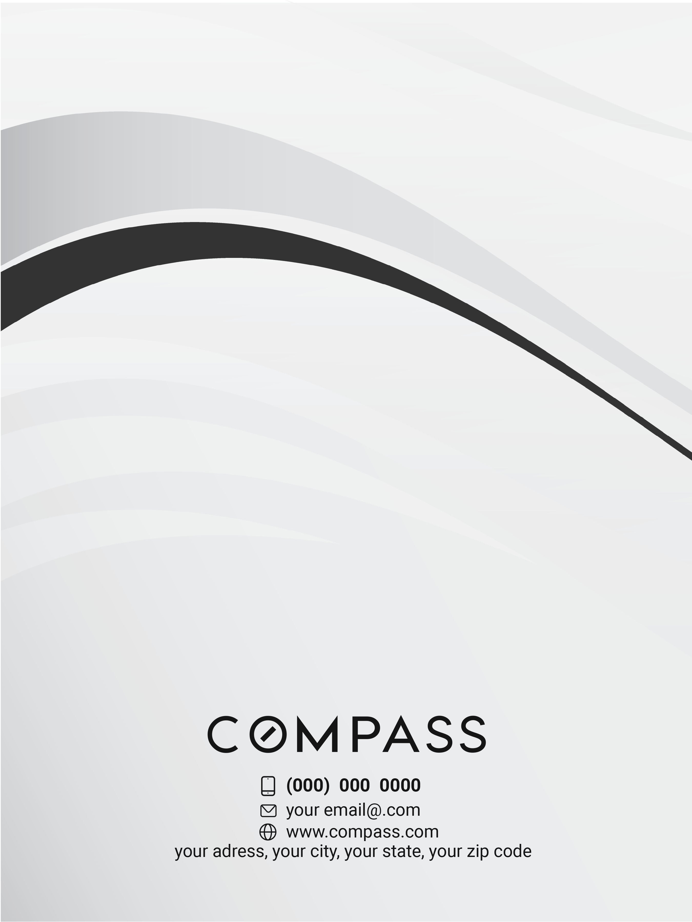 Presentation Folder Compass | Custom | Luxury