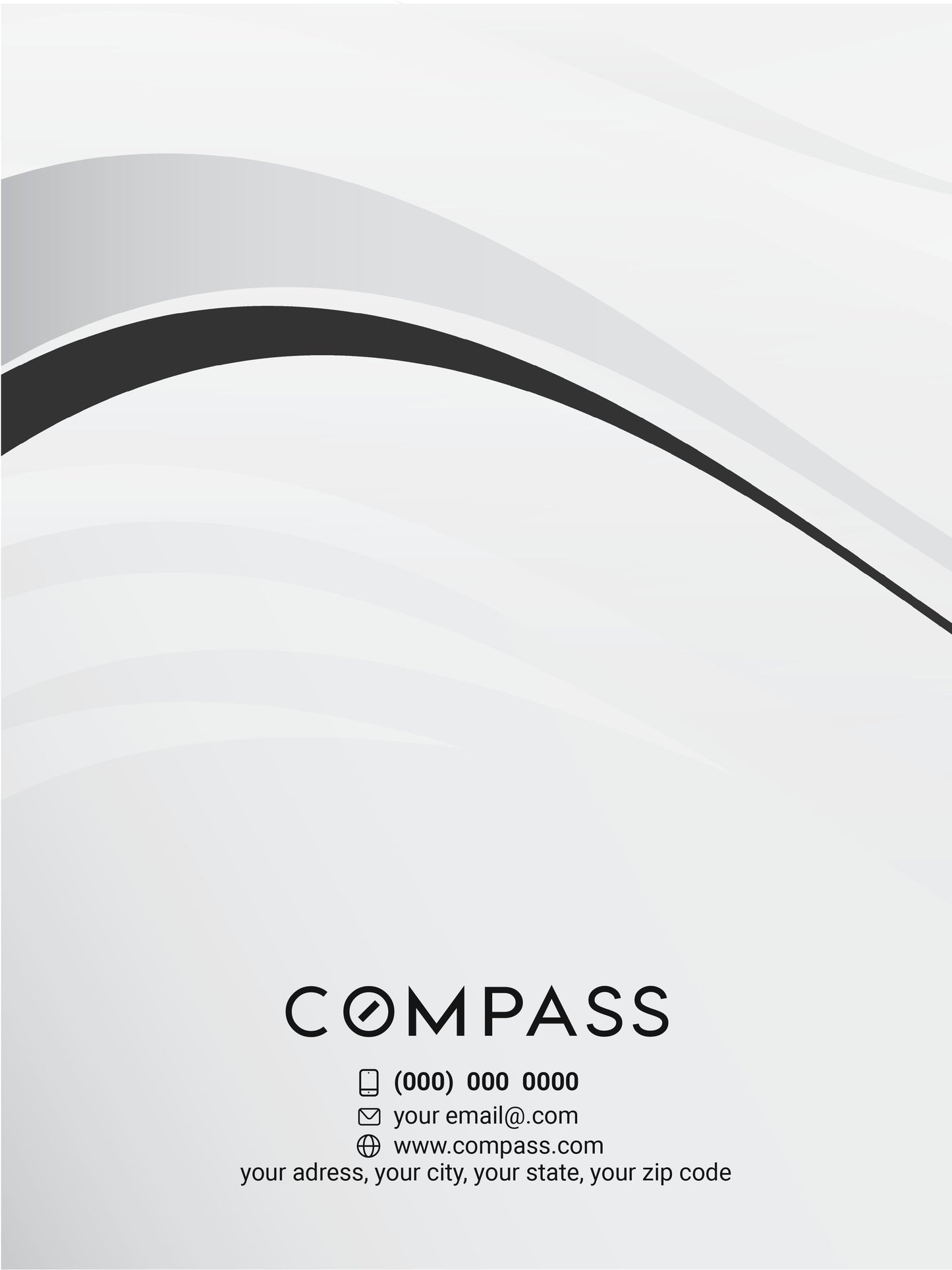 Presentation Folder Compass | Custom | Luxury
