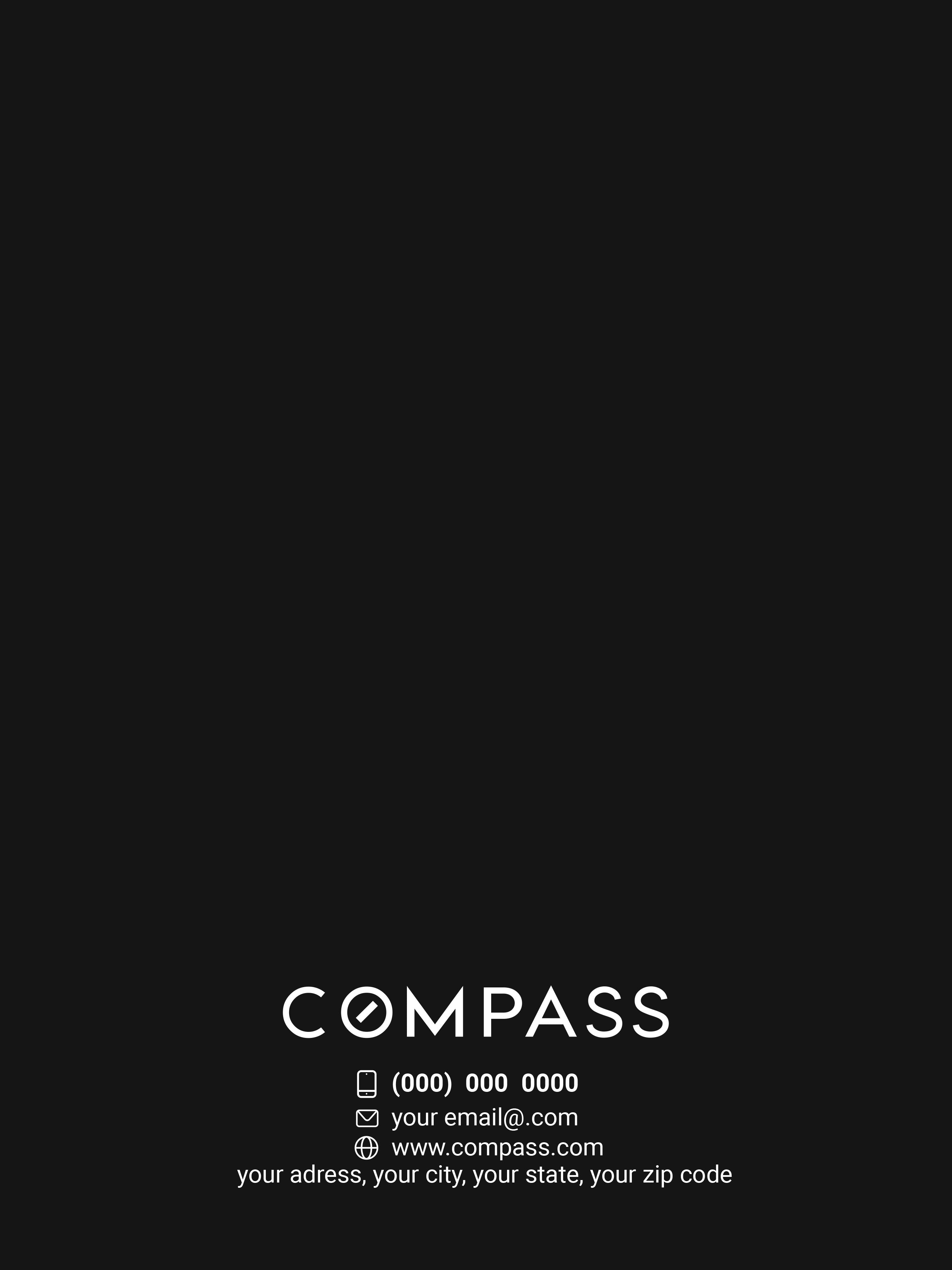 Presentation Folder Compass | Custom | Luxury