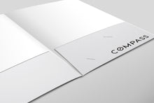 Load image into Gallery viewer, Compass Custom Presentation Folder Printing with Soft touch laminating - 006
