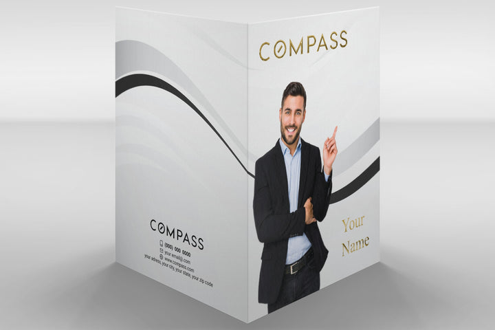 Presentation Folder Compass | Custom | Luxury