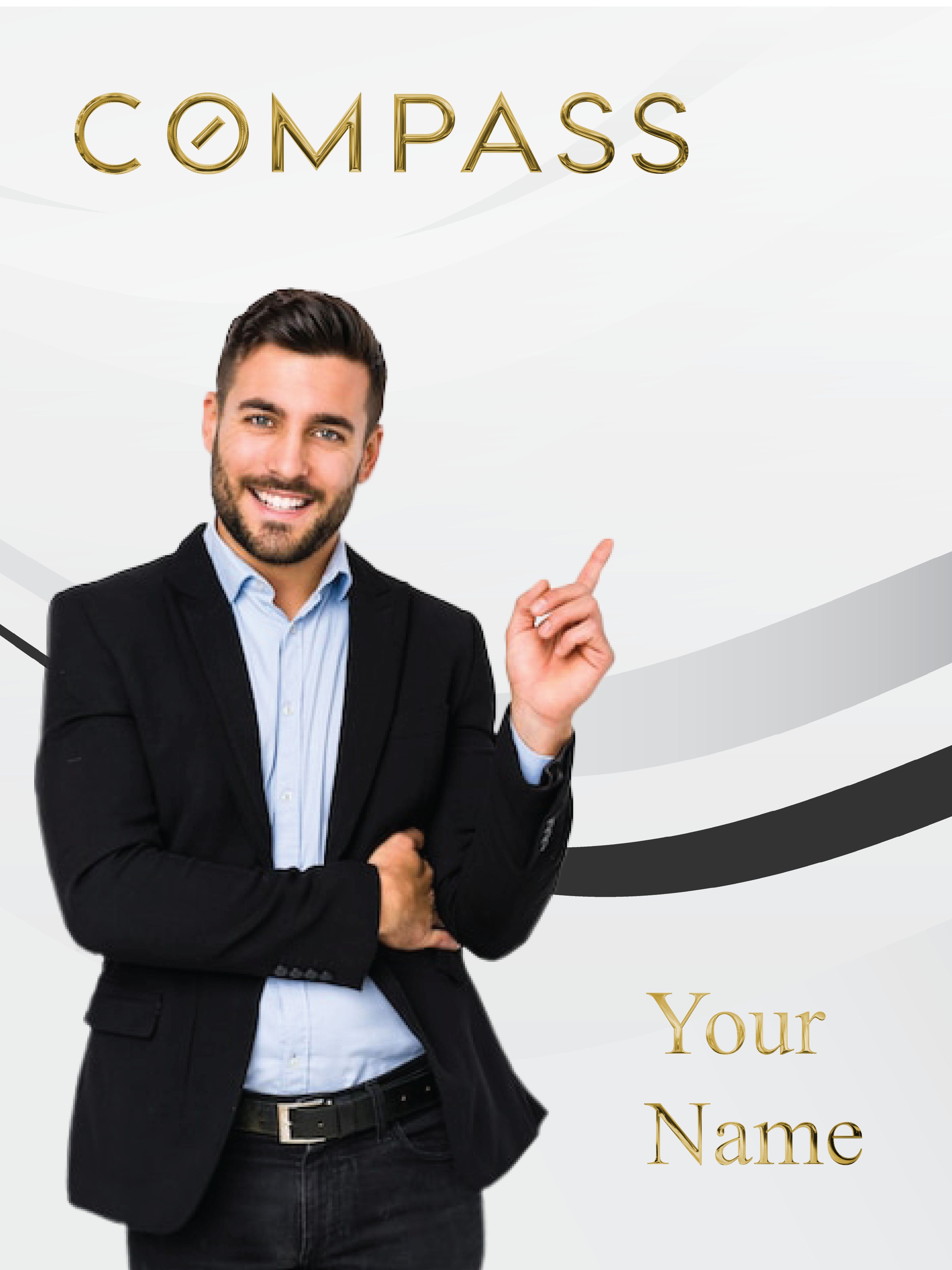 Presentation Folder Compass | Custom | Luxury