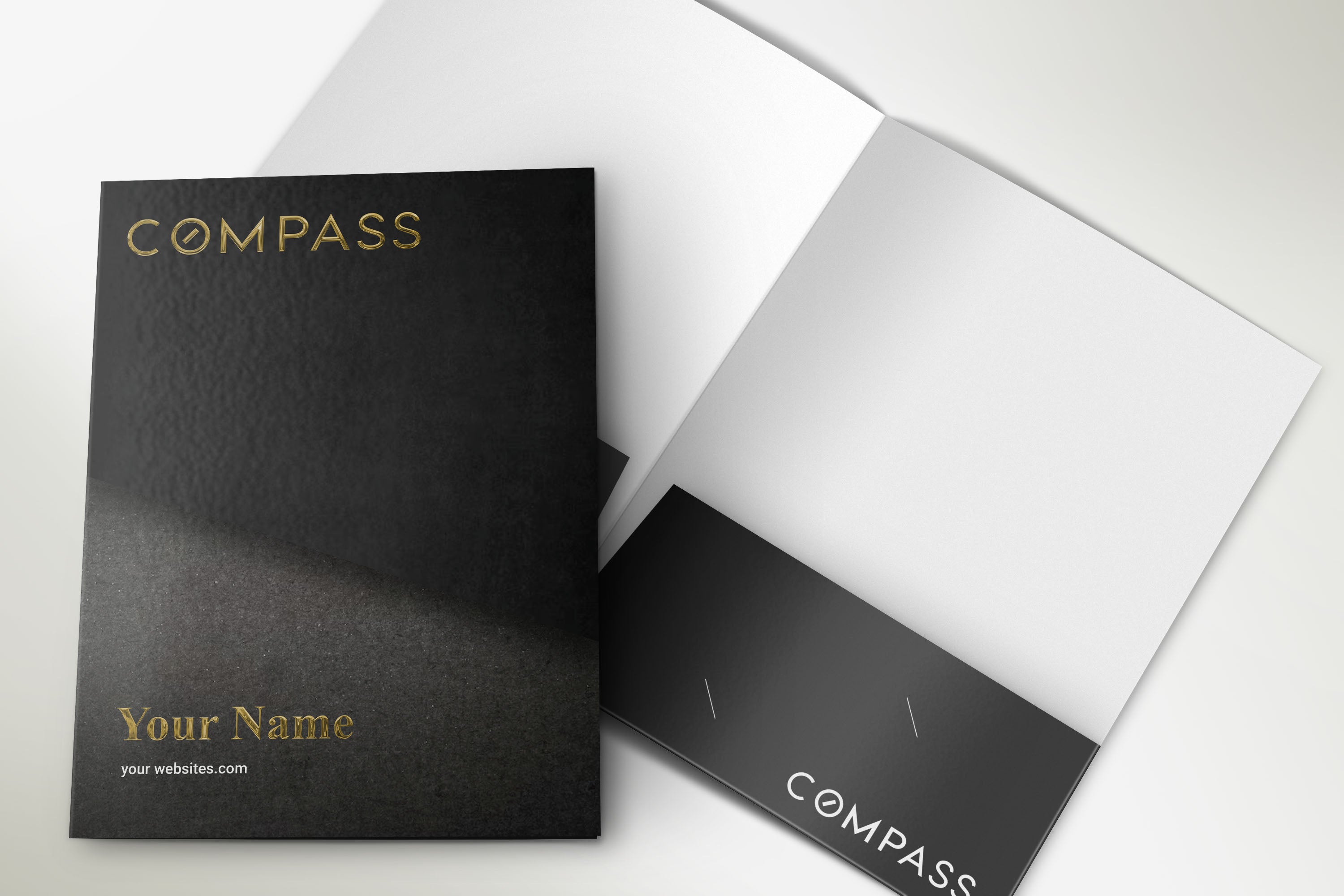 Presentation Folder Compass | Custom | Luxury