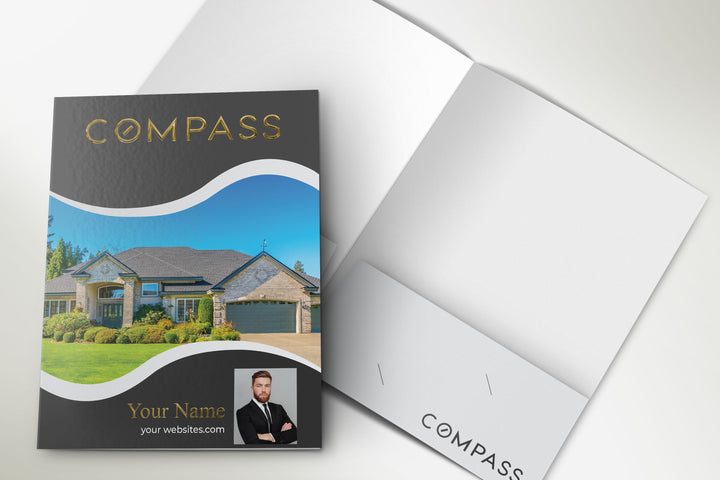 Presentation Folder Compass | Custom | Luxury