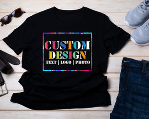 Custom Print T-Shirt | Personalized T-Shirt | Custom Text Design T-Shirt | Personalized T-shirt | Cotton T-Shirt | Custom Shirt