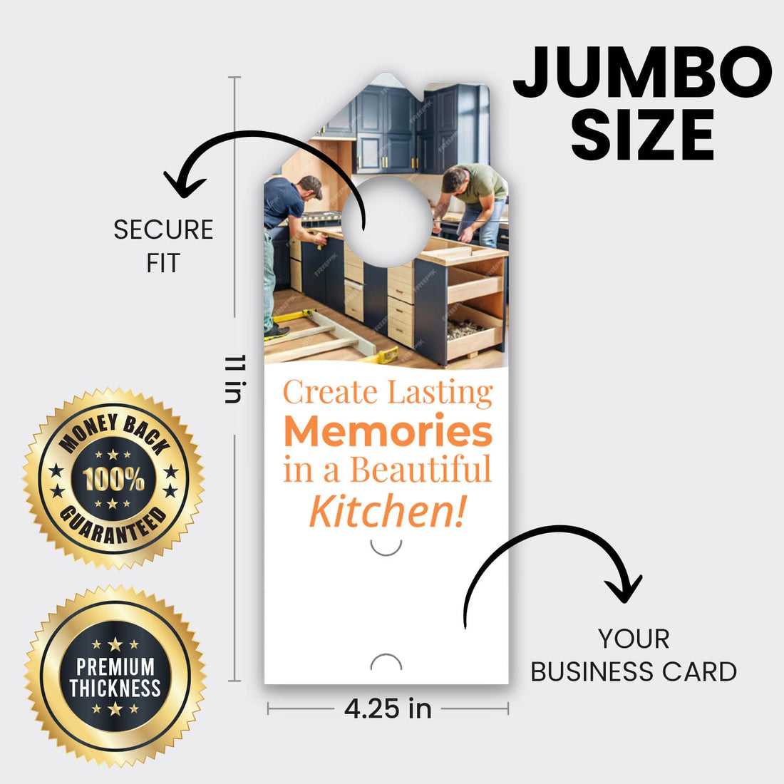 Kitchen Remodeling Services Door Hanger