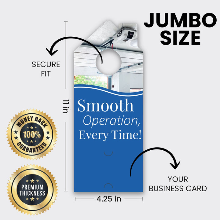 Garage Door Services Door Hanger