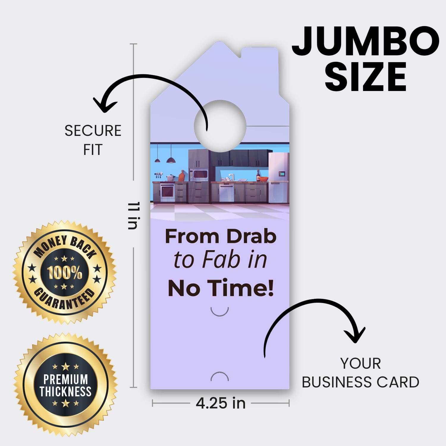 Kitchen Remodeling Services Door Hanger