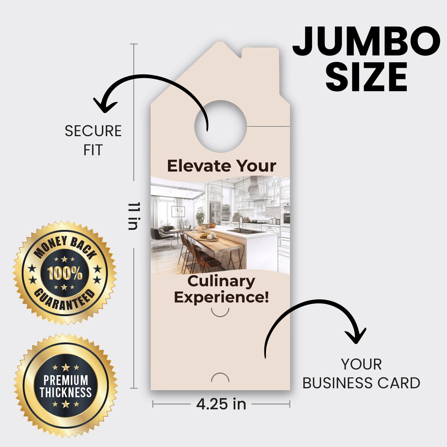 Kitchen Remodeling Services Door Hanger