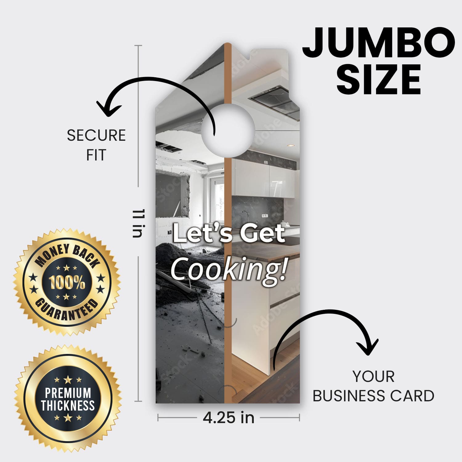 Kitchen Remodeling Services Door Hanger