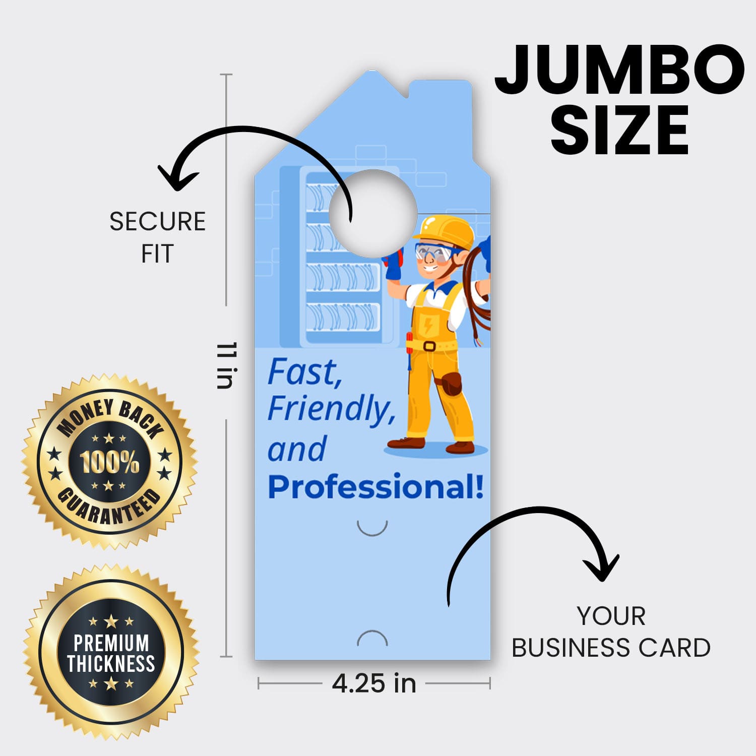 Electrician Services Door Hanger