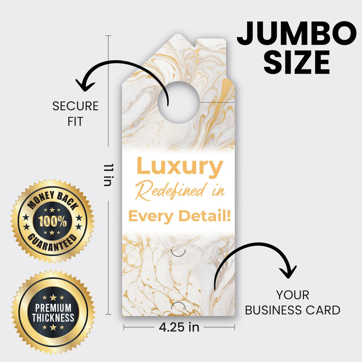 Bathroom Remodel Services Door Hanger