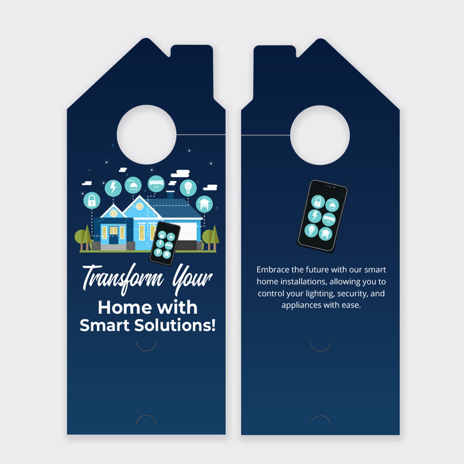 Electrician Services Door Hanger
