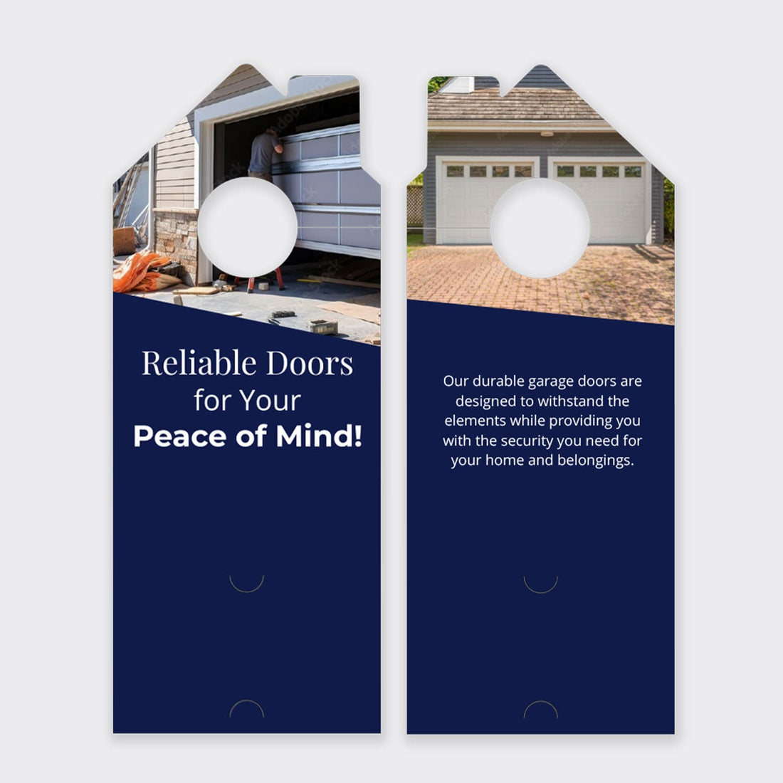 Garage Door Services Door Hanger