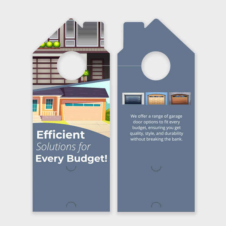 Garage Door Services Door Hanger