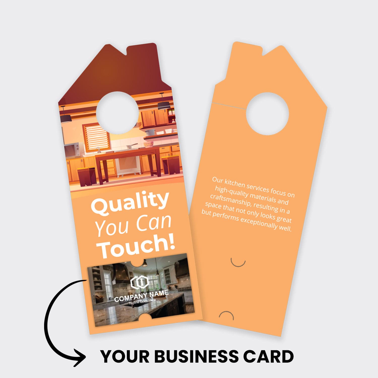 Kitchen Remodeling Services Door Hanger