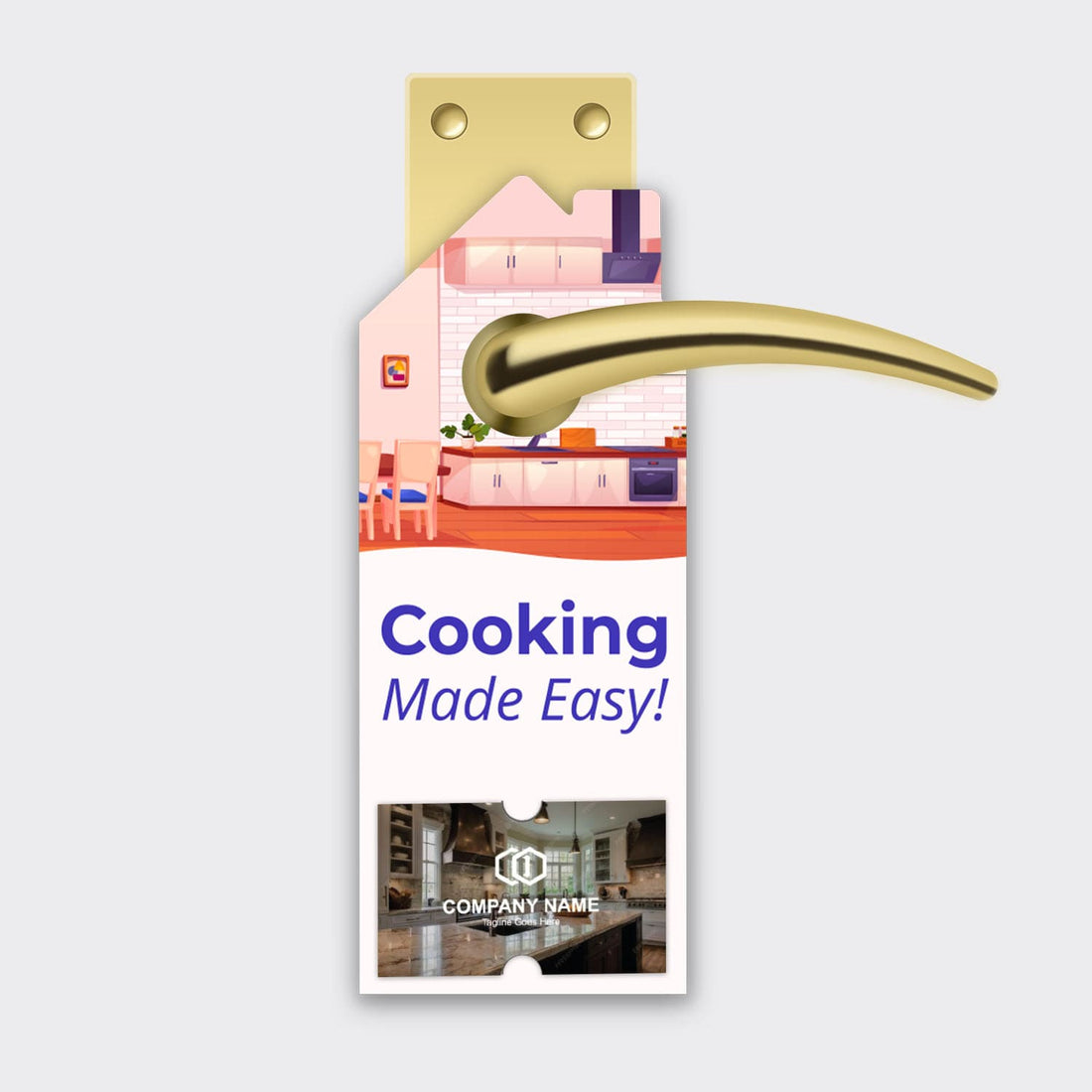 Kitchen Remodeling Services Door Hanger