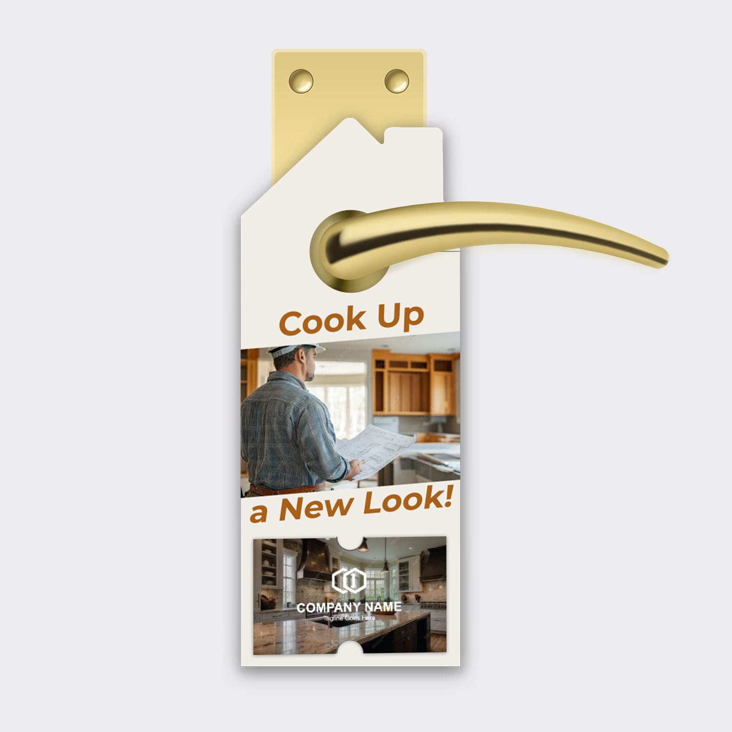 Kitchen Remodeling Services Door Hanger