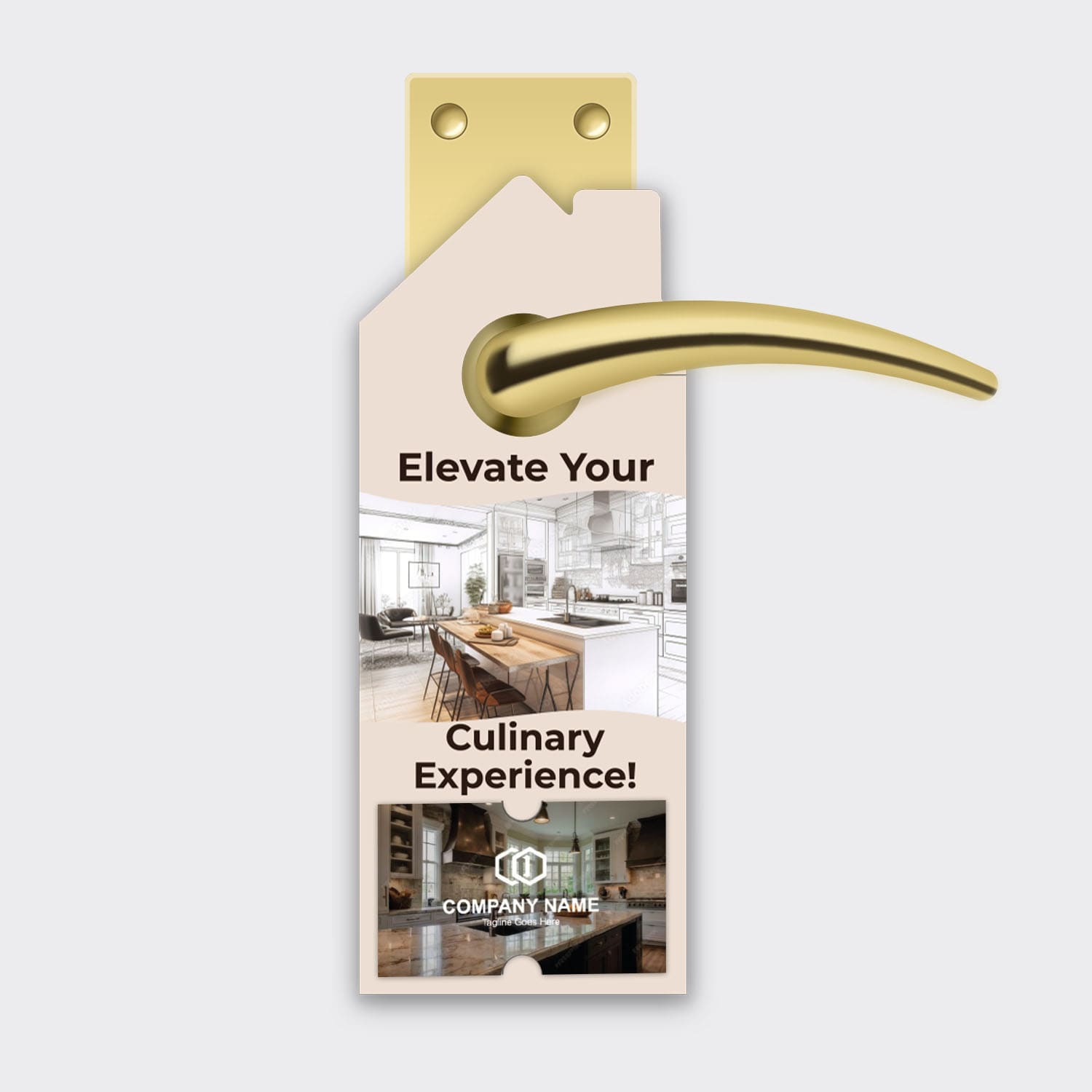 Kitchen Remodeling Services Door Hanger