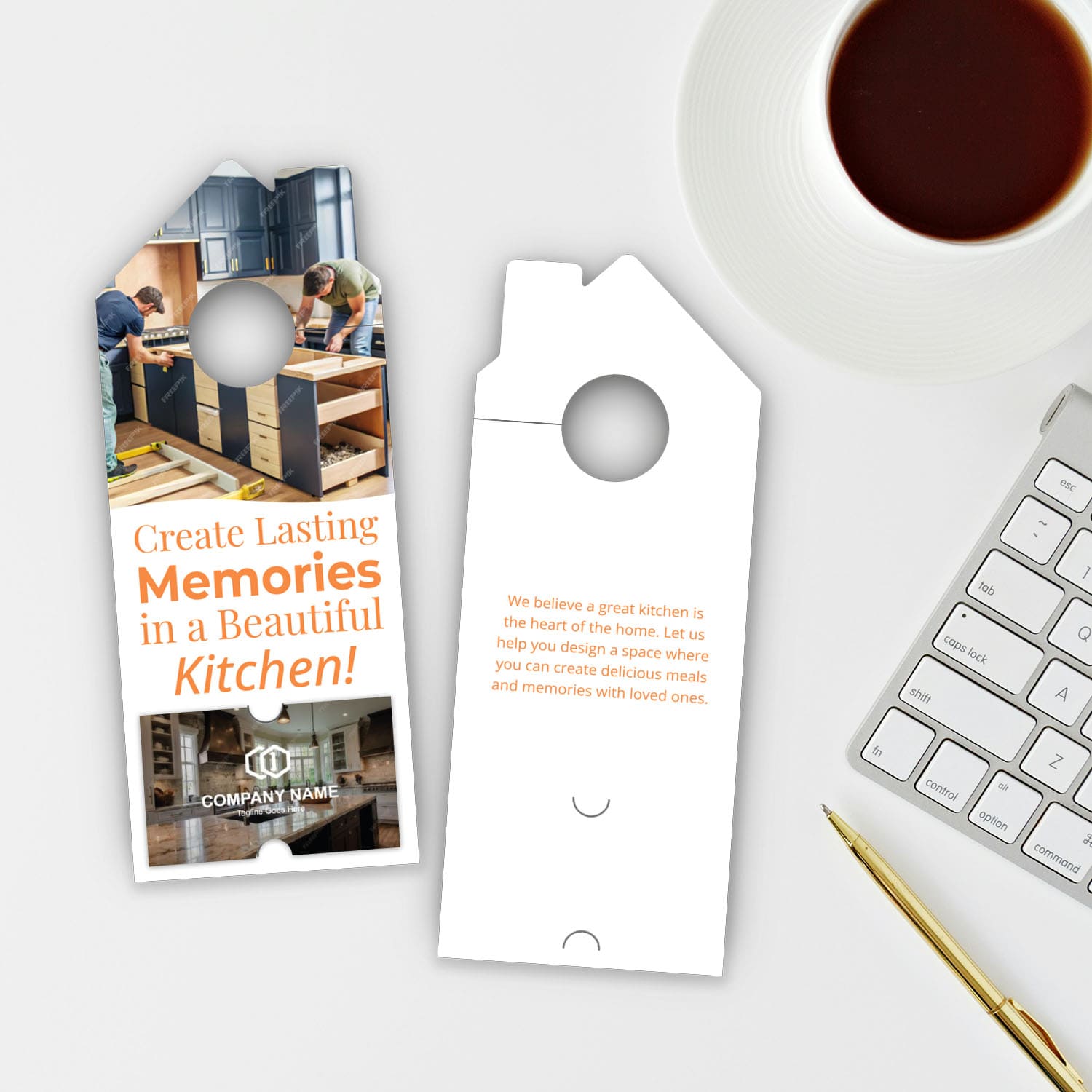 Kitchen Remodeling Services Door Hanger