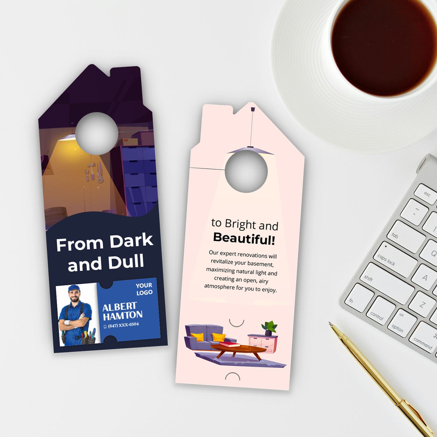 Roofing Services Door Hangers