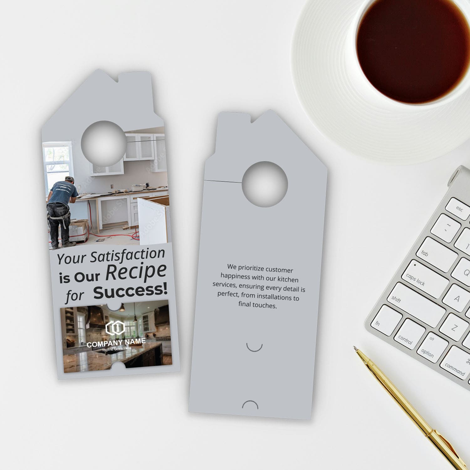 Kitchen Remodeling Services Door Hanger