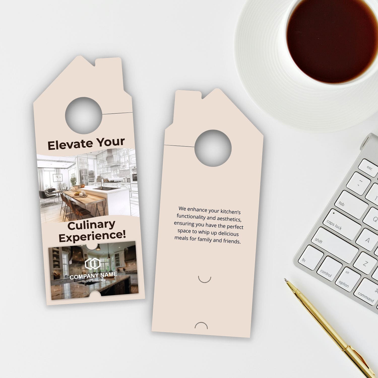 Kitchen Remodeling Services Door Hanger