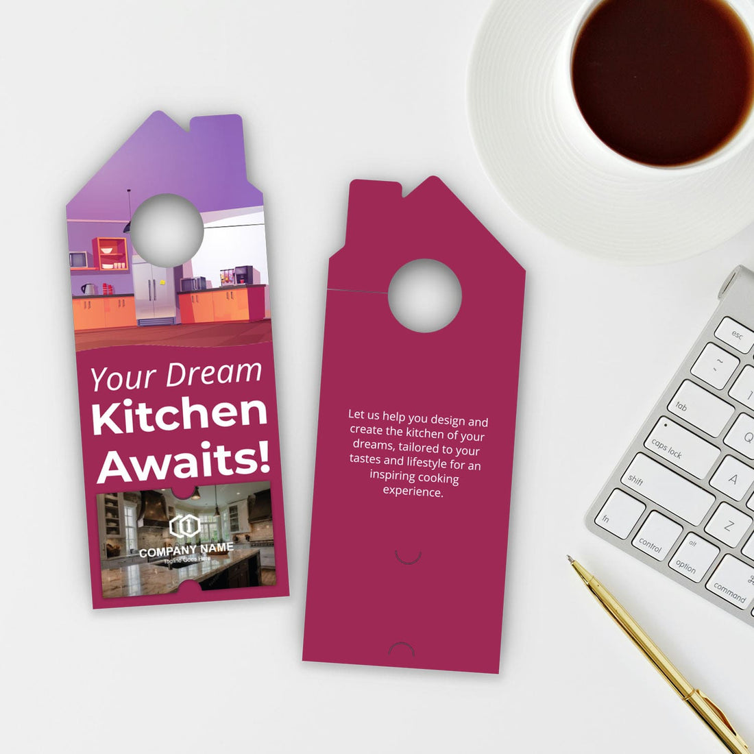 Kitchen Remodeling Services Door Hanger