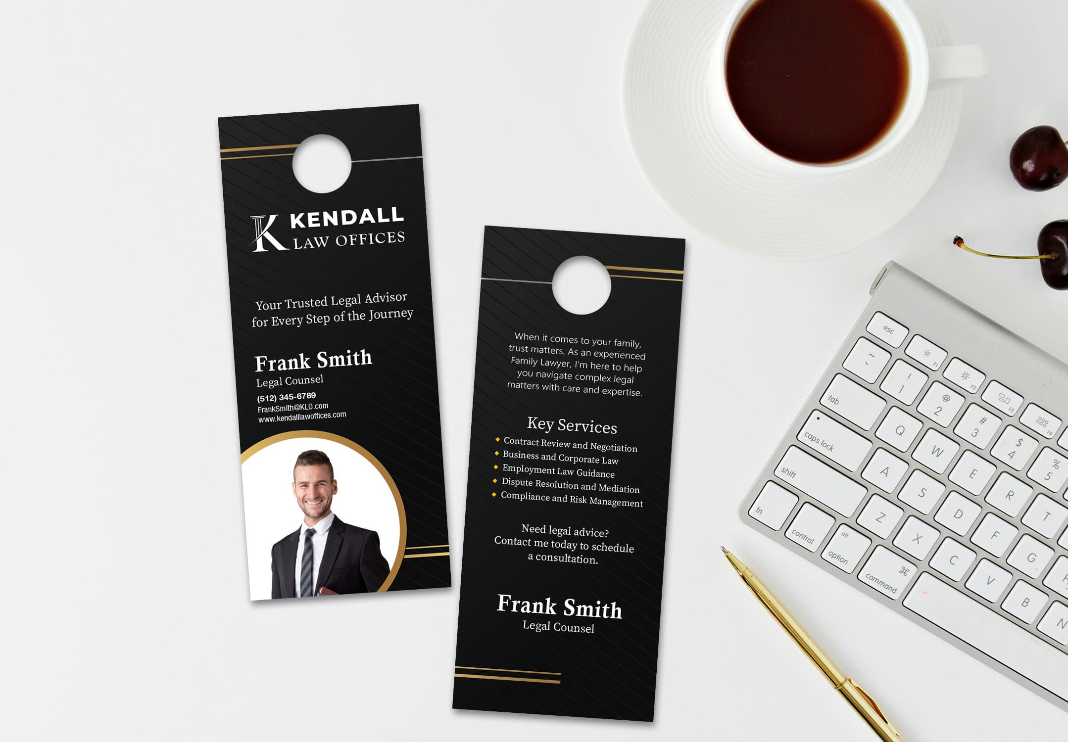 Legal Door Hanger