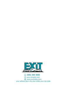 Exit Realty Custom Presentation Folder Printing with Soft touch laminating - 010