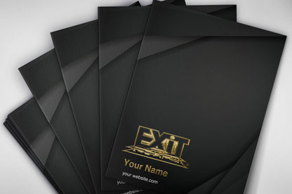 Presentation Folder Exit | Custom | Luxury