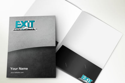 Exit Realty Custom Presentation Folder Printing with Soft touch laminating - 002