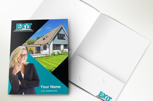 Exit Realty Custom Presentation Folder Printing with Soft touch laminating - 004