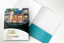 Load image into Gallery viewer, Exit Realty Custom Luxury Presentation Folder Printing With Embossed Foil - 008
