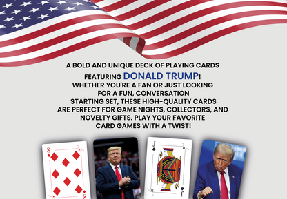 RUSH Donald Trump Playing Cards