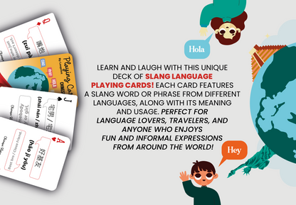 RUSH Chinese Slang Generic Playing Cards