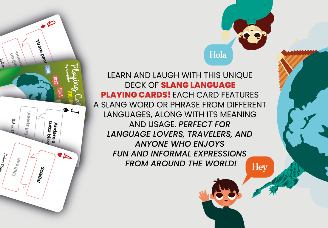 RUSH Italian Slang Generic Playing Cards
