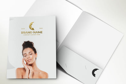Presentation Folder | Custom | Marketing for Dermatology | Luxury