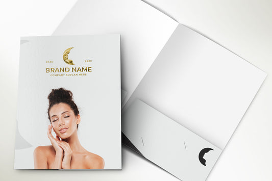 Presentation Folder | Custom | Marketing for Dermatology | Luxury