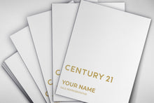 Load image into Gallery viewer, Century 21 Custom Presentation Folder Printing with Soft touch laminating - 001
