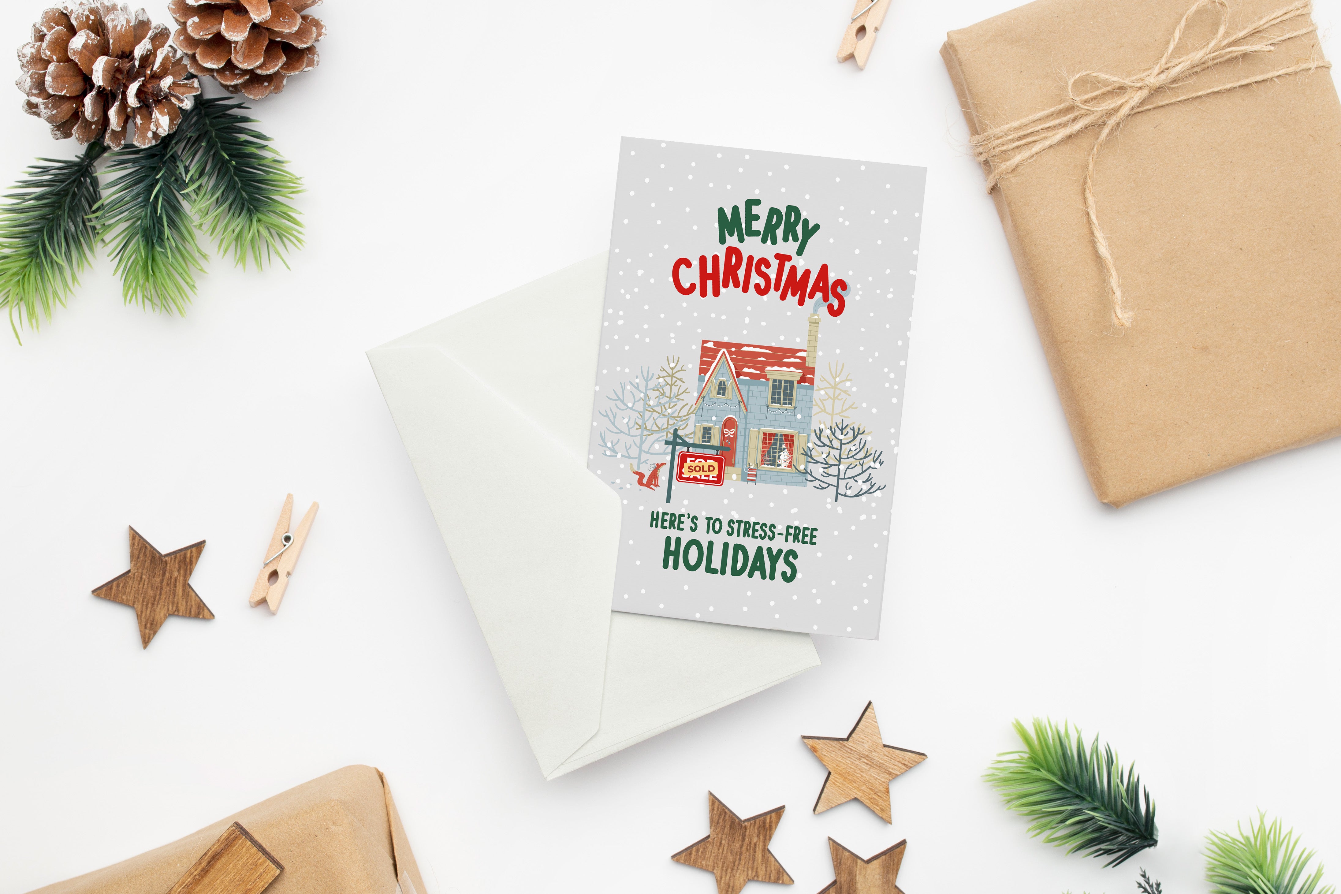 Realtor Holiday Greetings Cards
