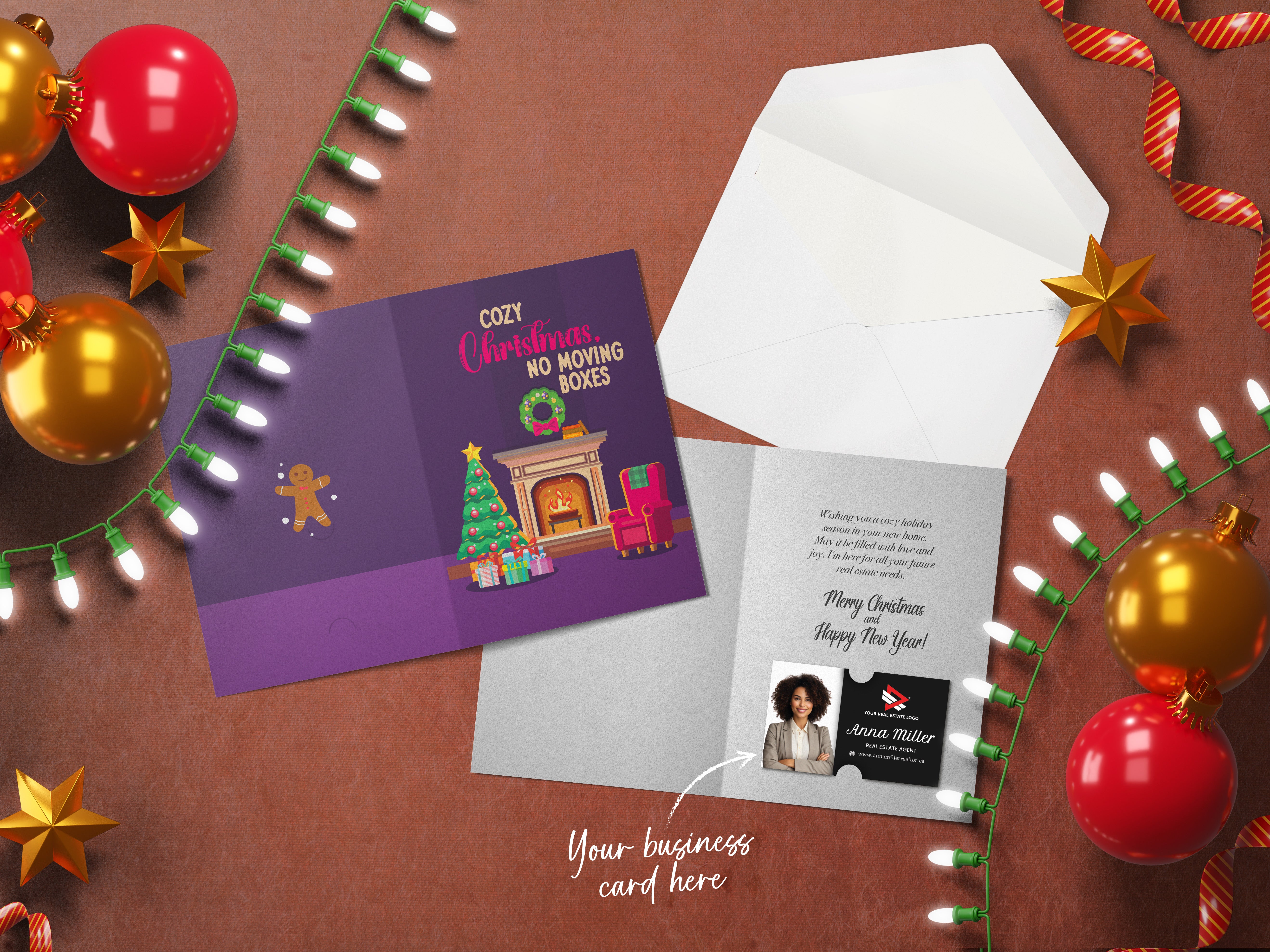 Realtor Holiday Greetings Cards
