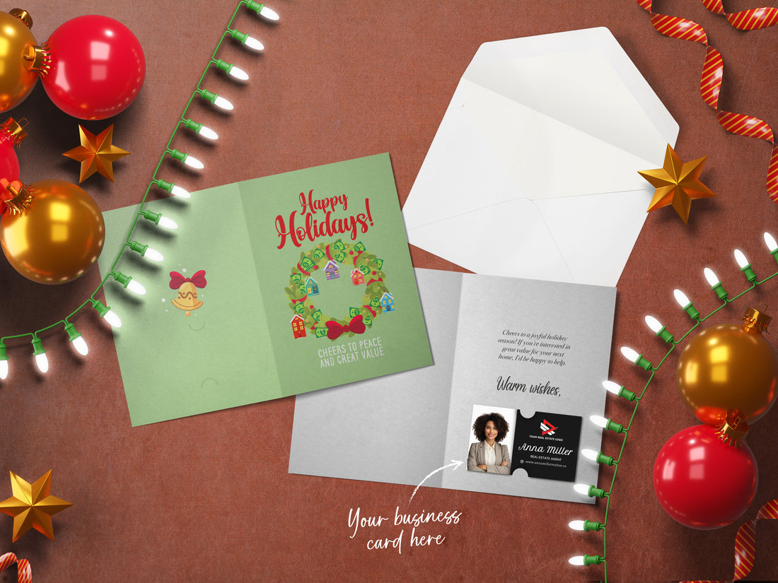 Realtor Holiday Greetings Cards