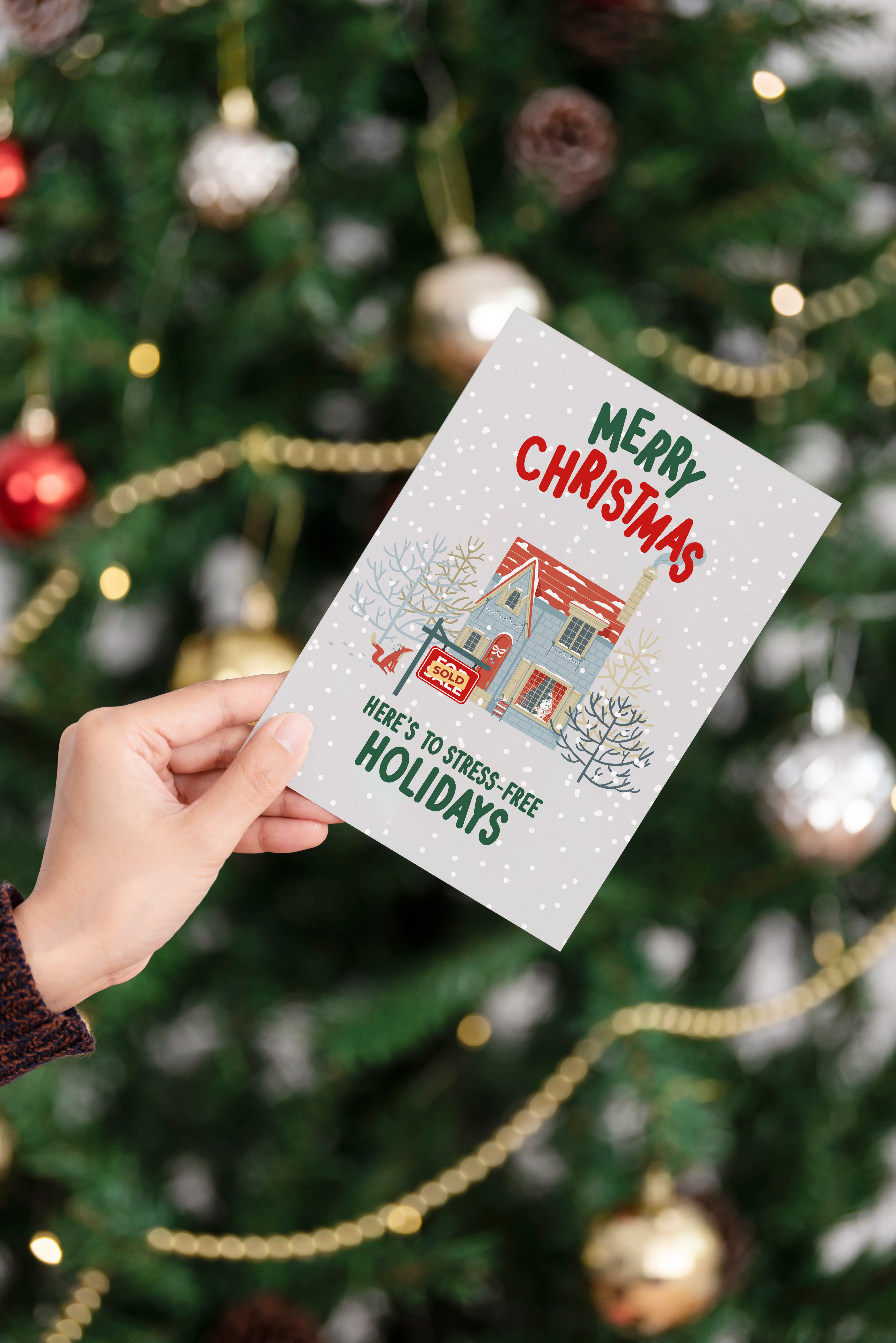 Realtor Holiday Greetings Cards