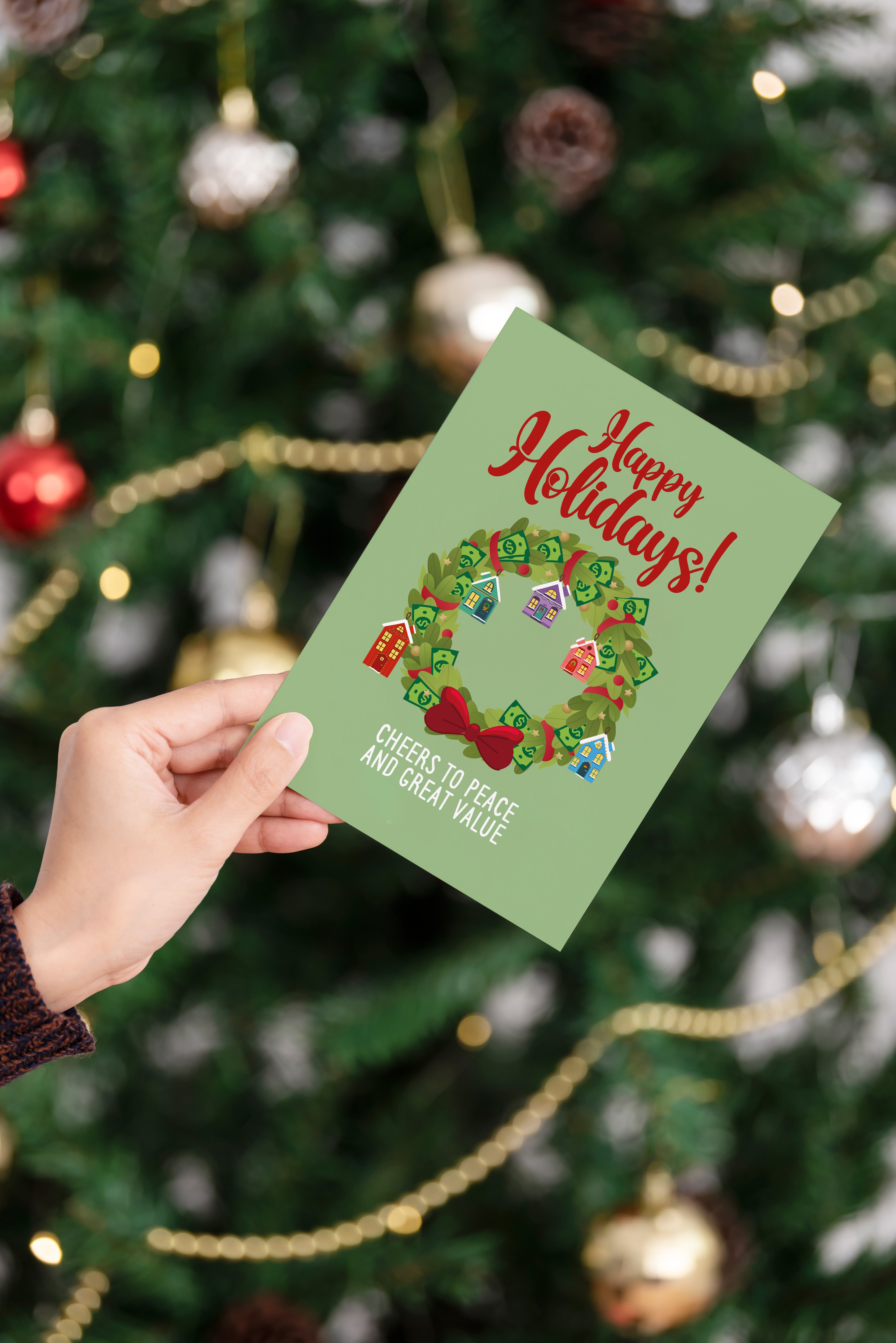 Realtor Holiday Greetings Cards