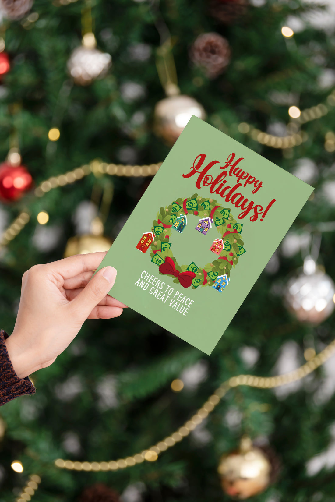 Realtor Holiday Greetings Cards