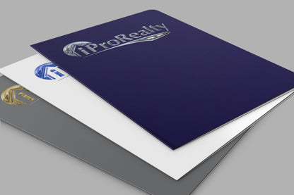 iPro Realty Presentation Folders with Embossed Foil (25 pack)