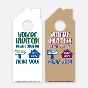 You're Invited! | Door Hanger Realtors