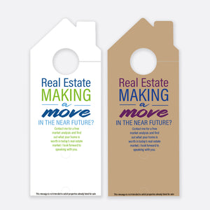 Real Estate Making a Move | Door Hanger Realtors