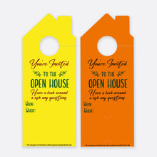 Load image into Gallery viewer, You&#39;re Invited To The Open House | Door Hanger Realtors
